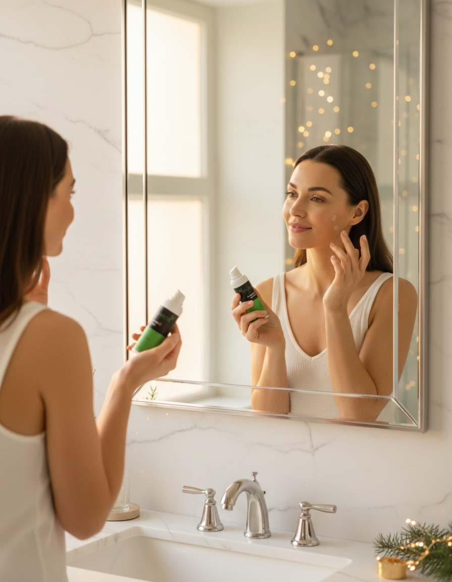 Piel Radiante para Navidad en 7 Días: Rutina Express que Funciona ✨🎄