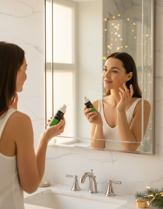 Piel Radiante para Navidad en 7 Días: Rutina Express que Funciona ✨🎄