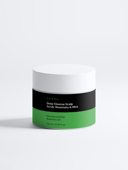Exfoliante Limpieza Profunda Cuero Cabelludo Menta y Romero - Detox Capilar