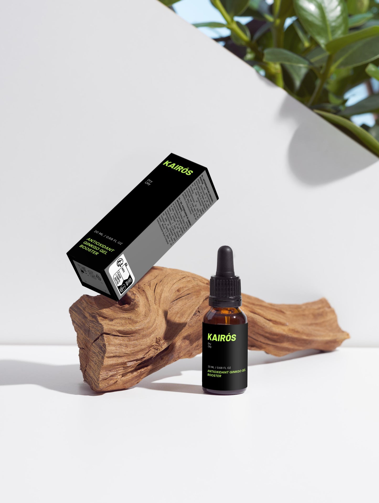 Gel Potenciador Antioxidante de Ginkgo para Hombre - Antiedad