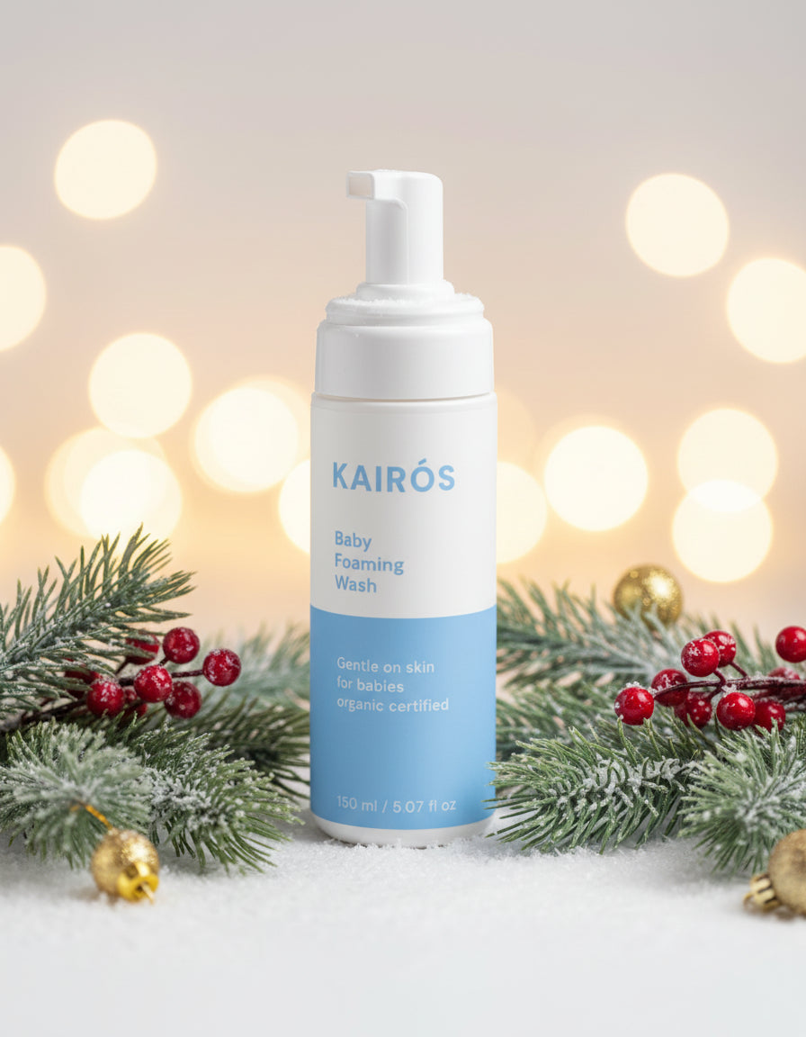 Espuma Limpiadora Bebé Sin Jabón - Piel Sensible Aloe Orgánico