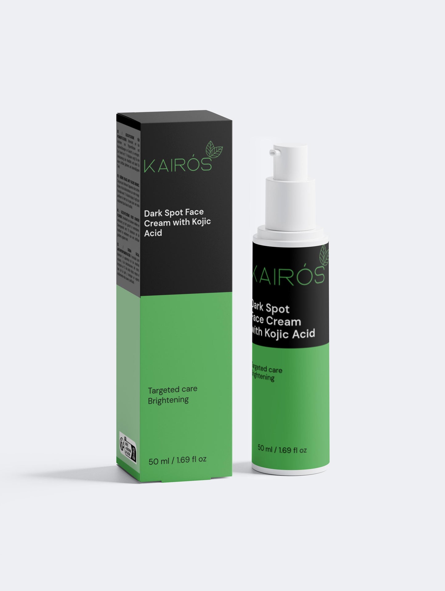 Crema Facial Manchas Oscuras con Ácido Kójico - Iluminadora Antimanchas