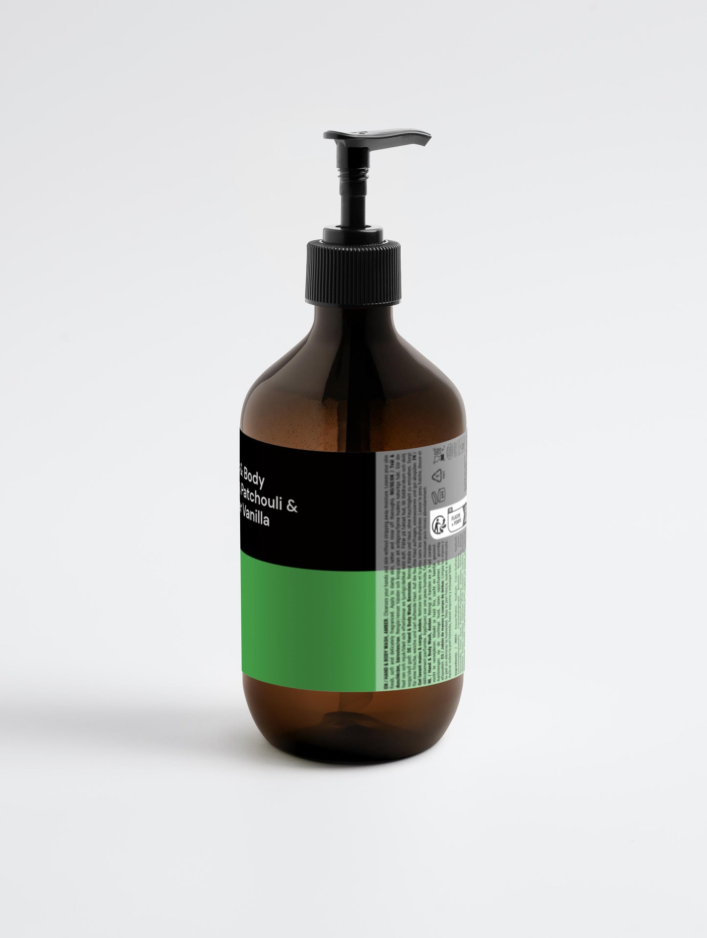 Gel de Ducha Pachulí, Ámbar y Vainilla Dulce - Sensual y Envolvente