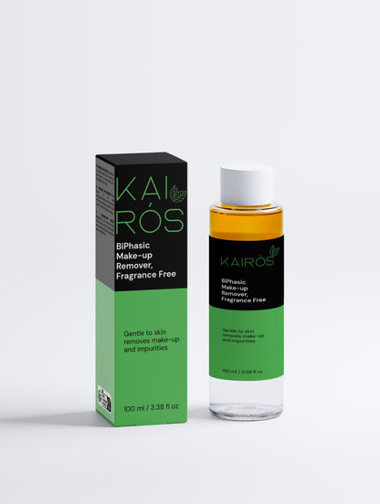 Desmaquillador Bifásico Sin Fragancia - Limpieza Suave Waterproof