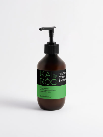 Crema de Manos Piel de Seda Especias y Sándalo - Hidratación Nutritiva