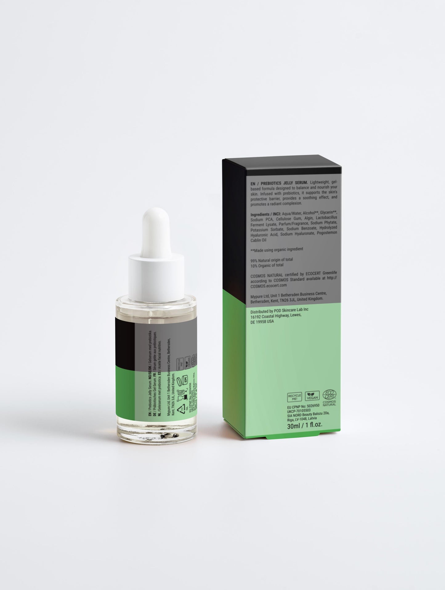 Sérum Textura Gelatina con Prebióticos Bioactivos - Equilibrio Microbioma