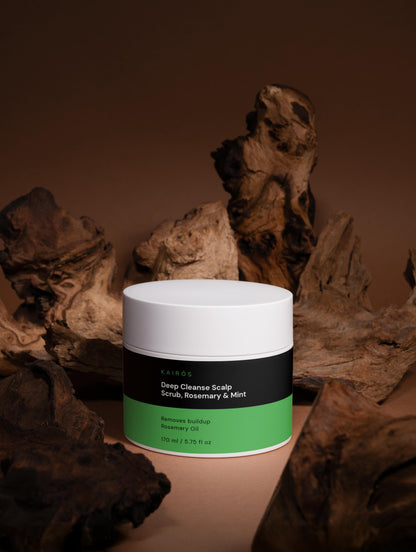 Exfoliante Limpieza Profunda Cuero Cabelludo Menta y Romero - Detox Capilar