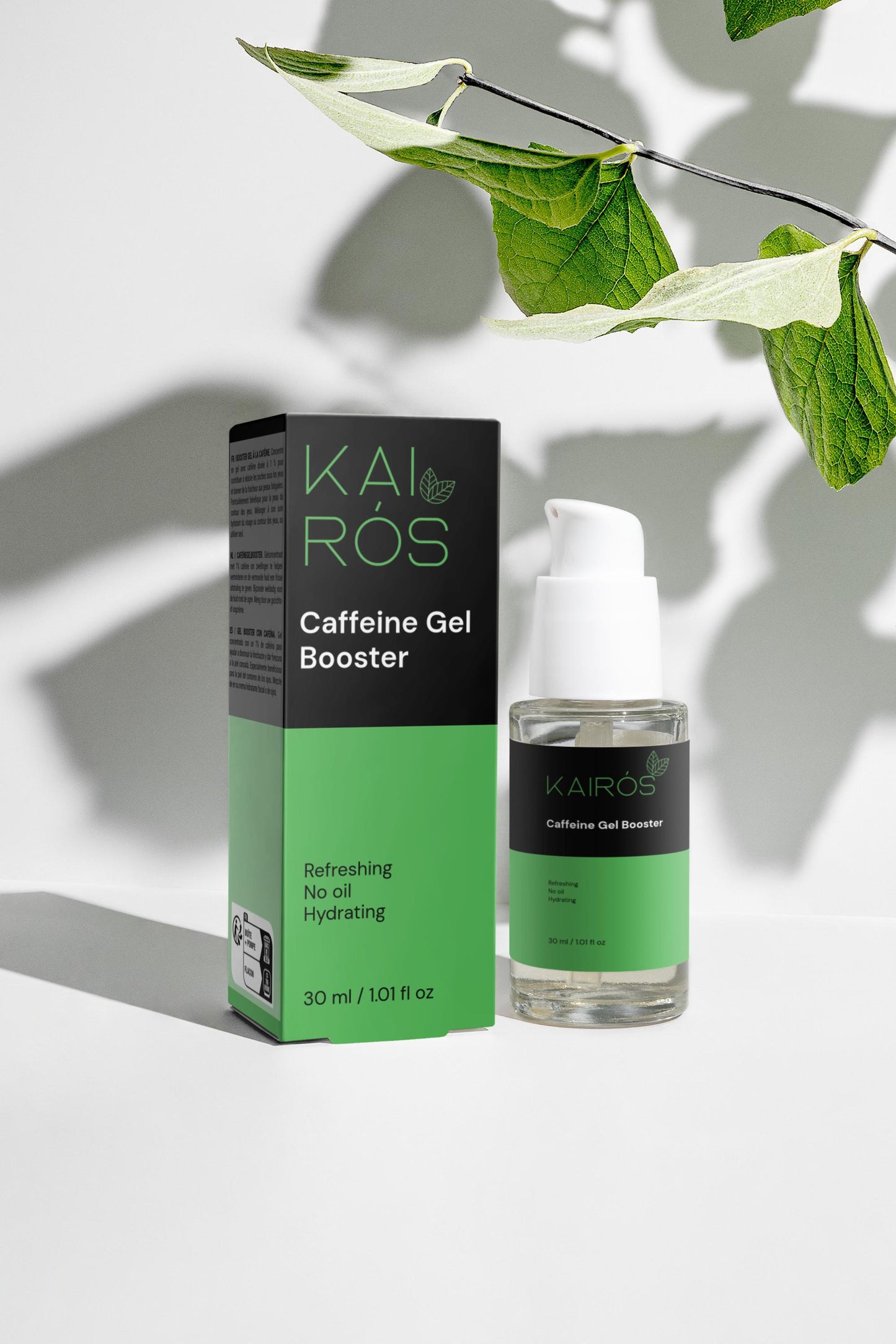 Booster de Cafeína 1% en Gel - Contorno de Ojos Antihinchazón